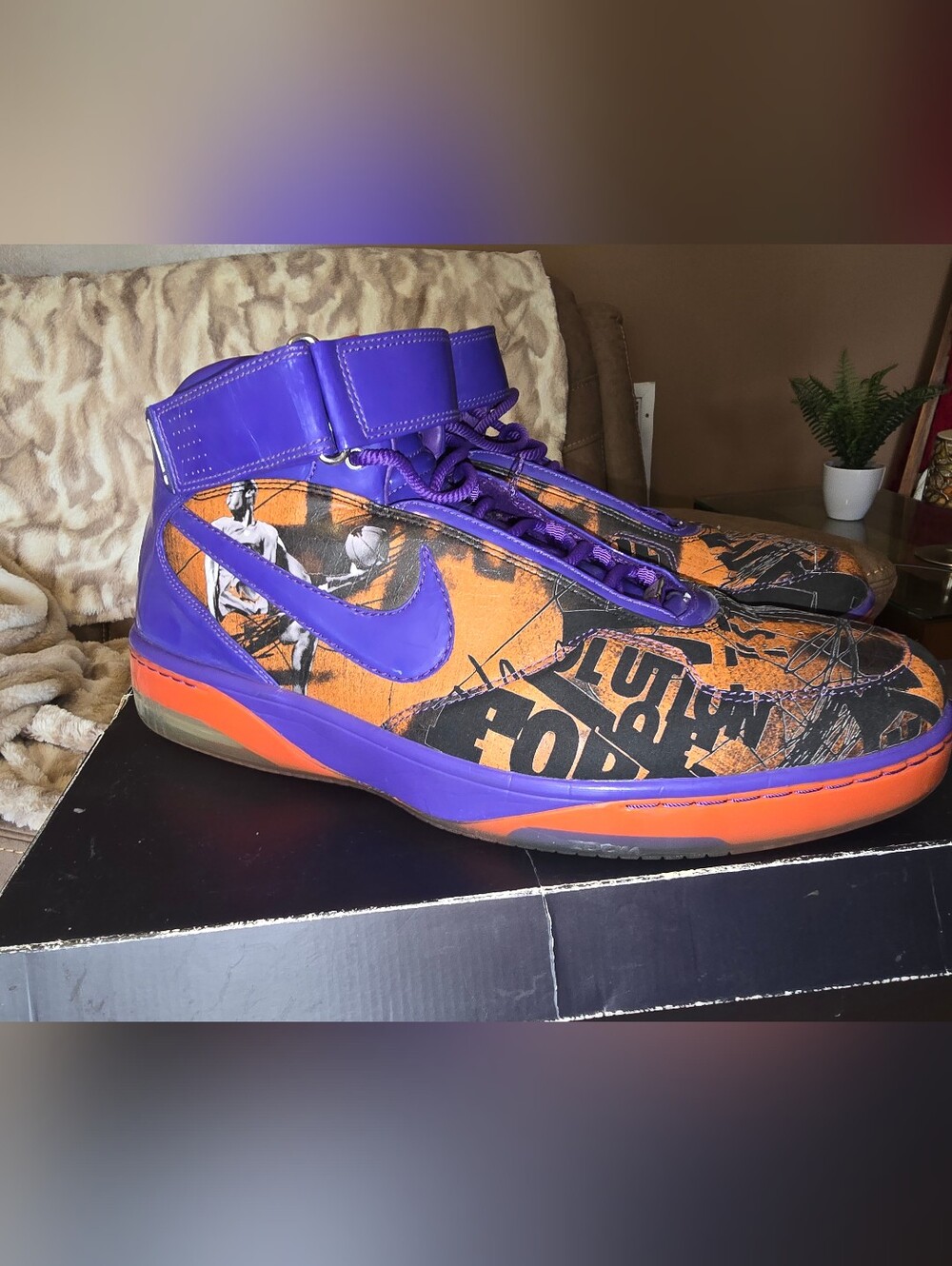 Nike Air Force 25 Amar'e Stoudemire Edition Size 15 Vintage